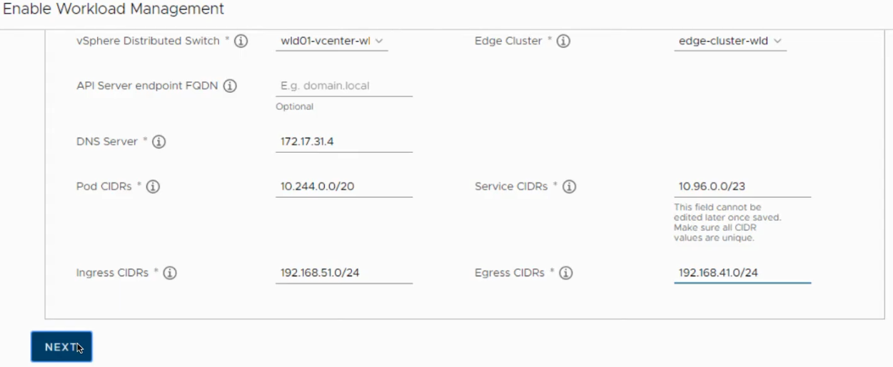 vSphere with Tanzu on VMware Cloud Foundation – Deployment. – CaptainvOPS